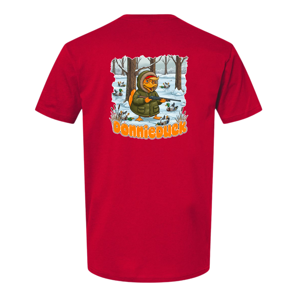 Donnie Duck Hunting Snow