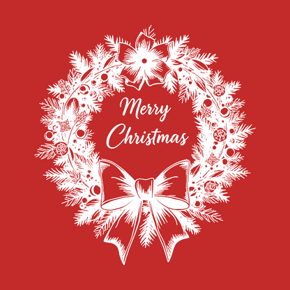 Merry Christmas Wreath