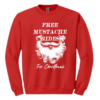 Free Mustache rides For Christmas