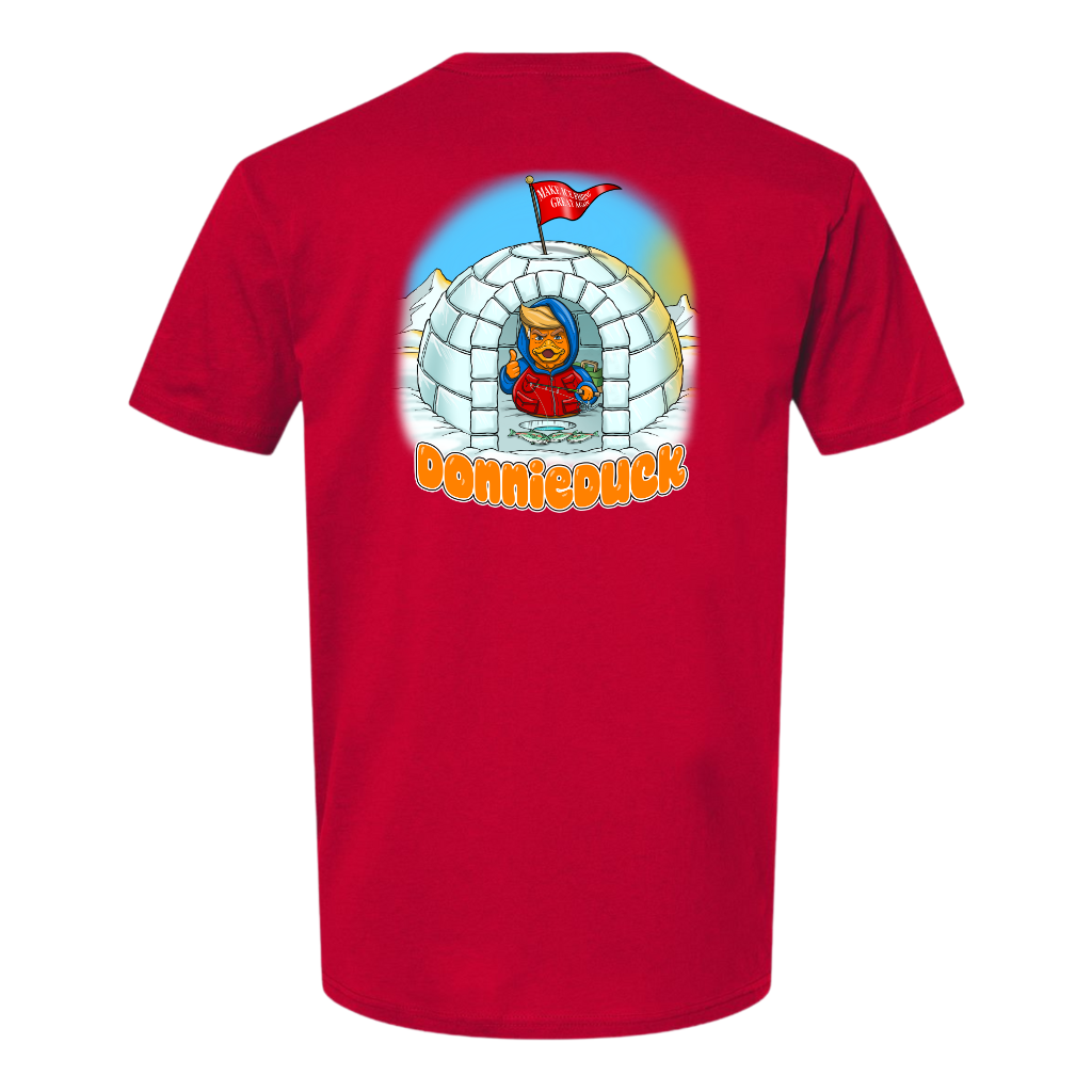 Donnie Duck Ice Fishing