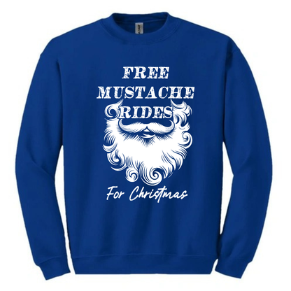 Free Mustache rides For Christmas