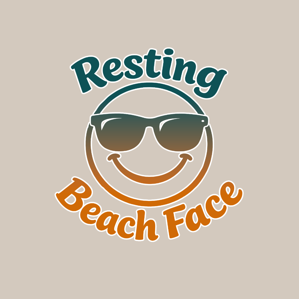 Resting Beach face