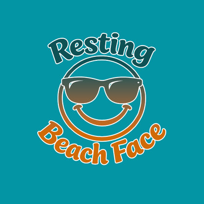 Resting Beach face