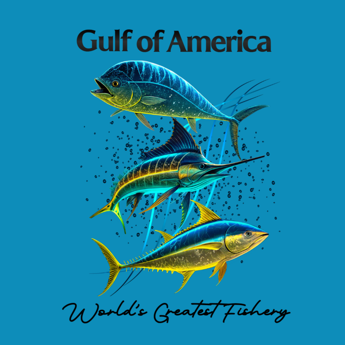 Mahi Mahi, Swordfish & Yellowfin Tuna - Gulf of America