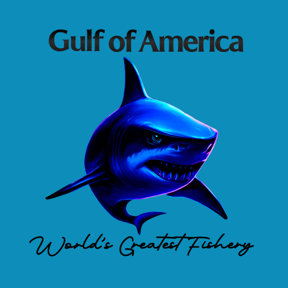 Futuristic Great White - Gulf of America