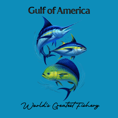 Yellowfin Tuna, Swordfish, Mahi Mahi - Gulf of America