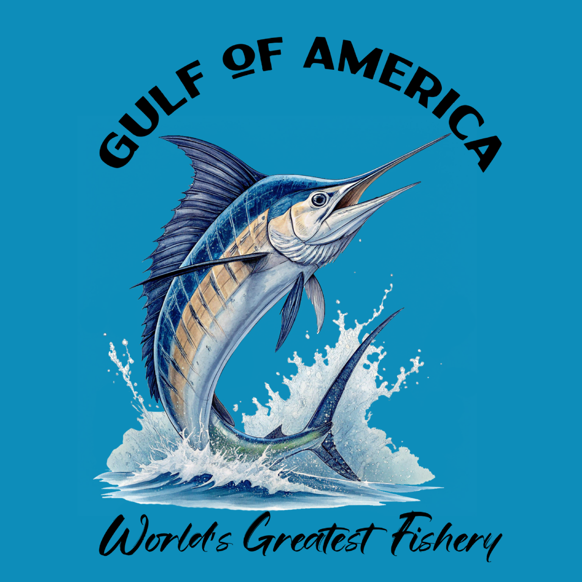 Blue marlin - Gulf of America