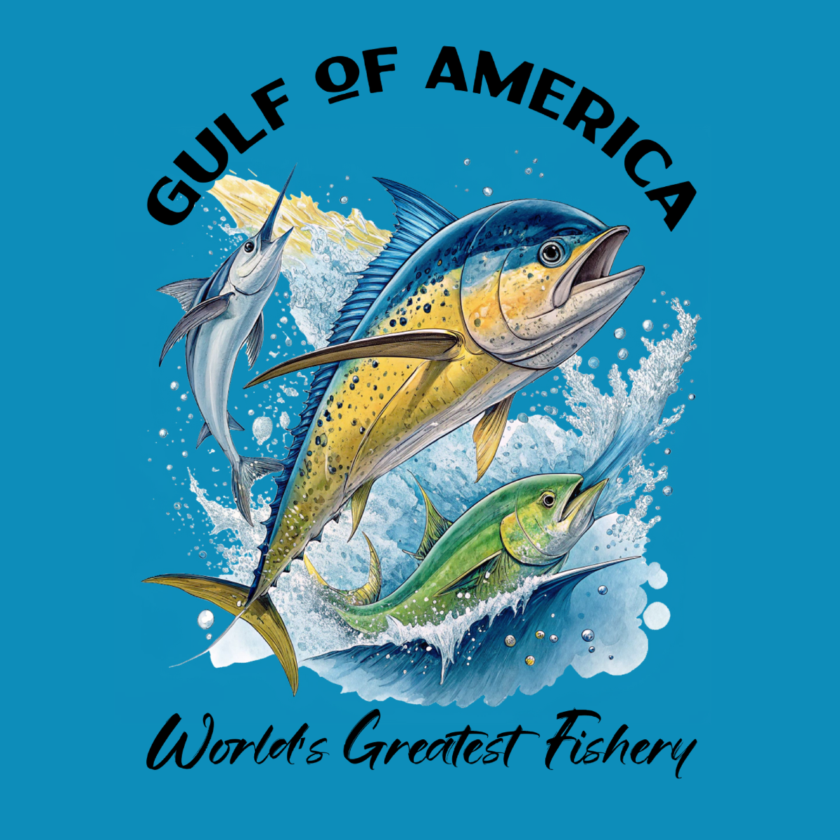 Blue Marlin, Yellowfin Tuna, & Mahi Mahi  - Gulf of America