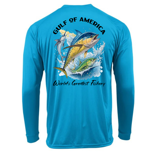 Blue Marlin, Yellowfin Tuna, & Mahi Mahi  - Gulf of America
