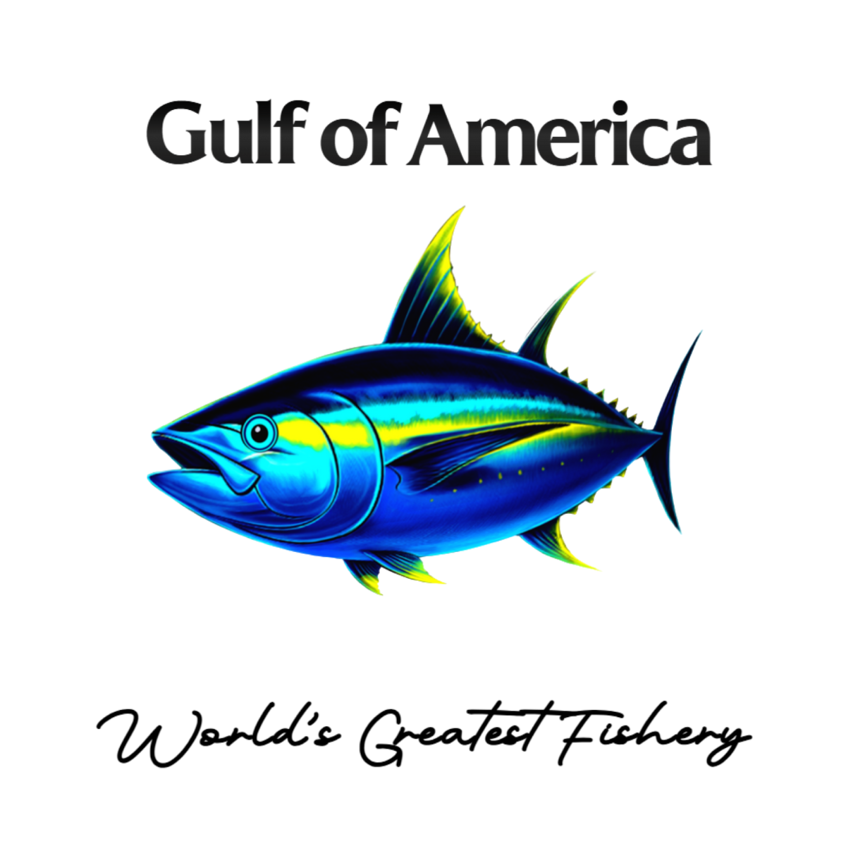 Futuristic Yellowfin Tuna - Gulf of America