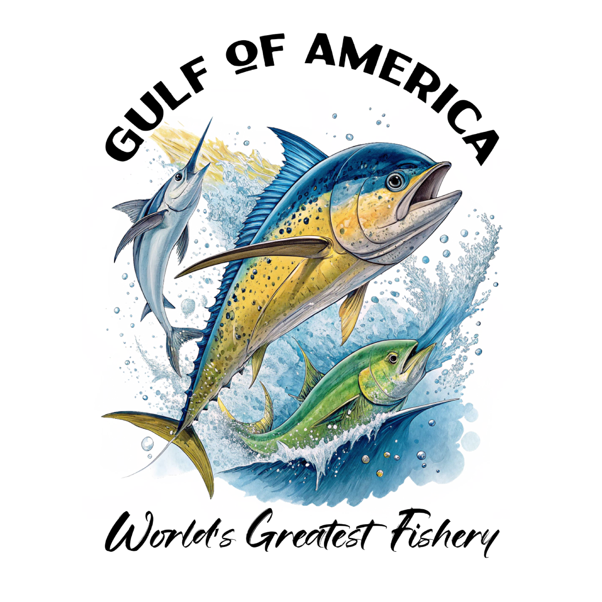 Blue Marlin, Yellowfin Tuna, & Mahi Mahi  - Gulf of America
