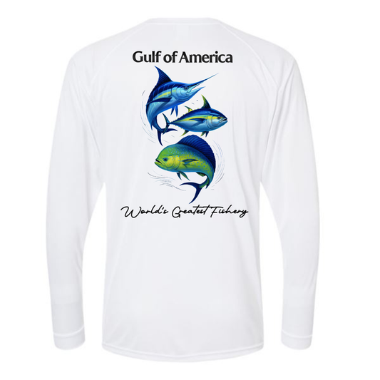 Yellowfin Tuna, Swordfish, Mahi Mahi - Gulf of America