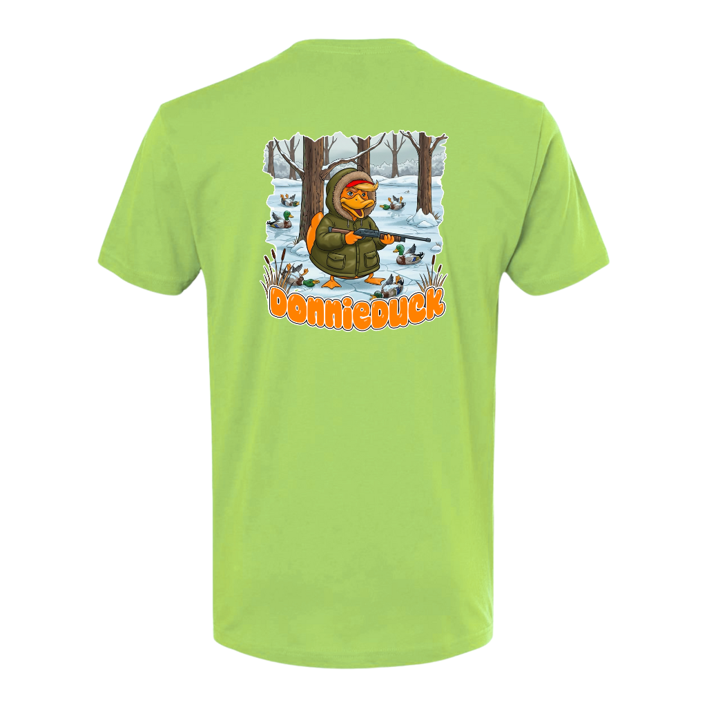 Donnie Duck Hunting Snow