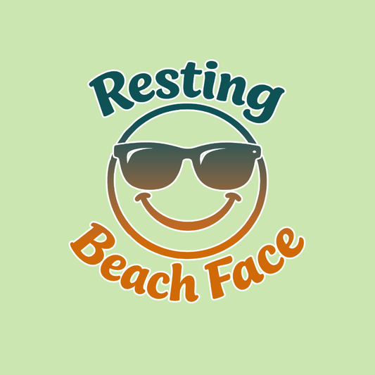 Resting Beach face