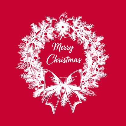Merry Christmas Wreath