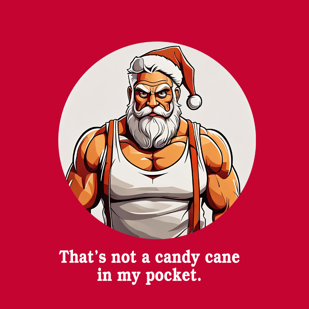 Thats Not A Candy Cane In My Pocket