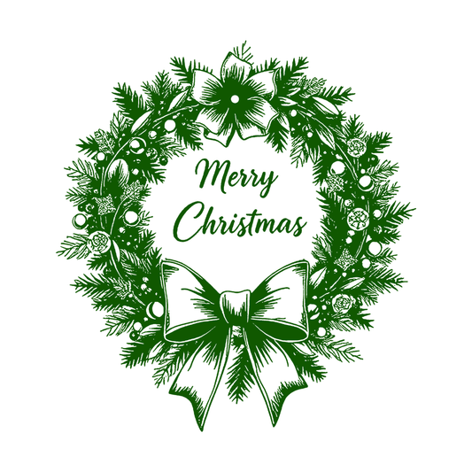 Merry Christmas Wreath