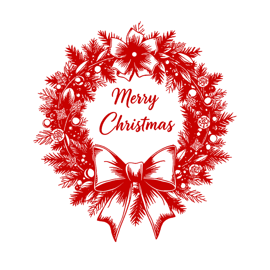 Merry Christmas Wreath
