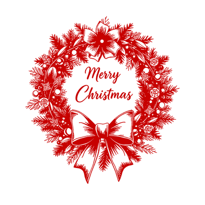 Merry Christmas Wreath