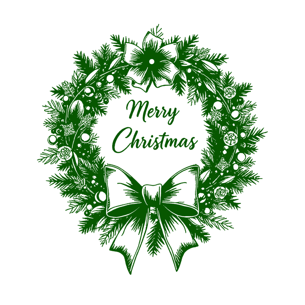 Merry Christmas Wreath