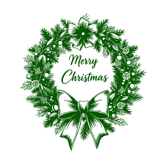 Merry Christmas Wreath