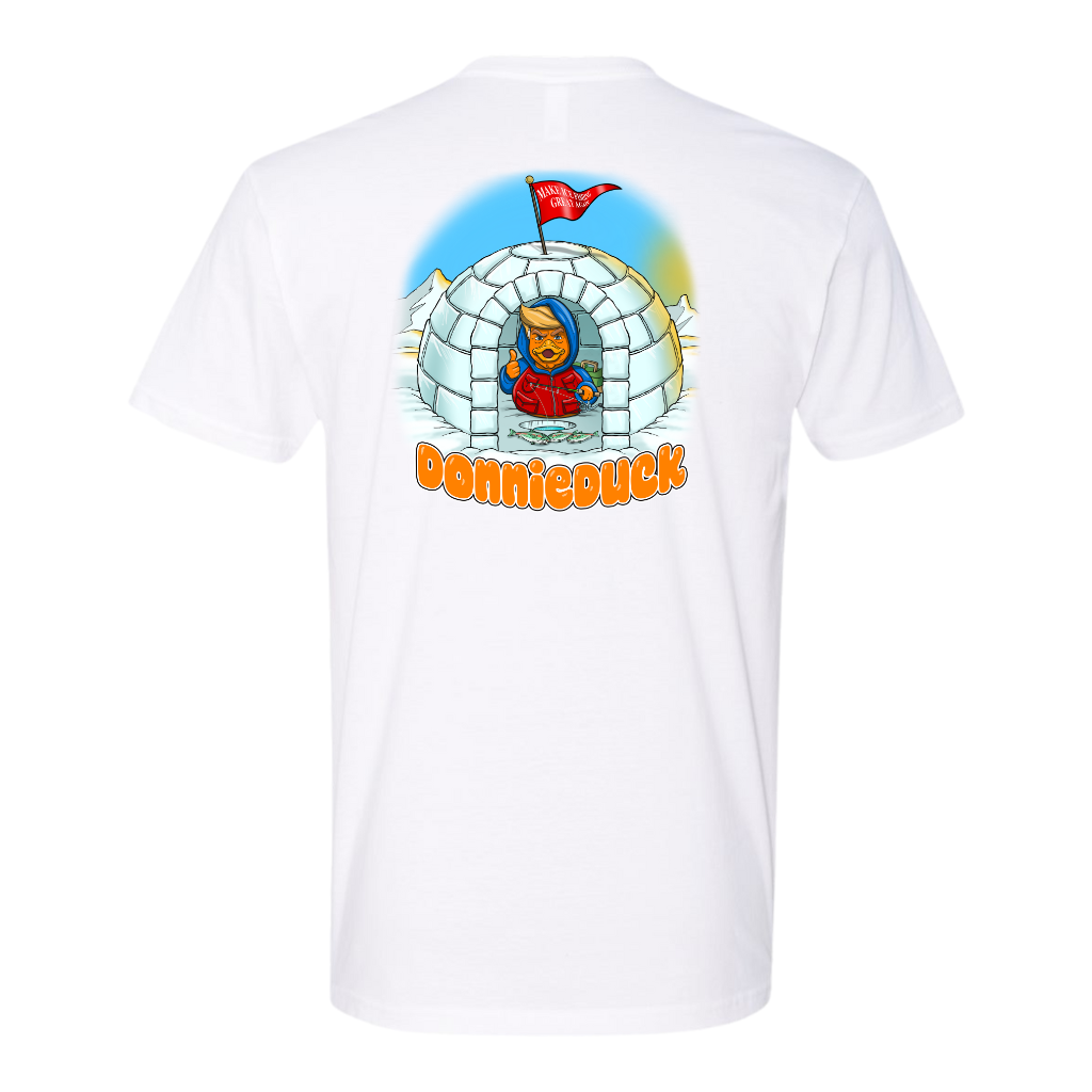 Donnie Duck Ice Fishing