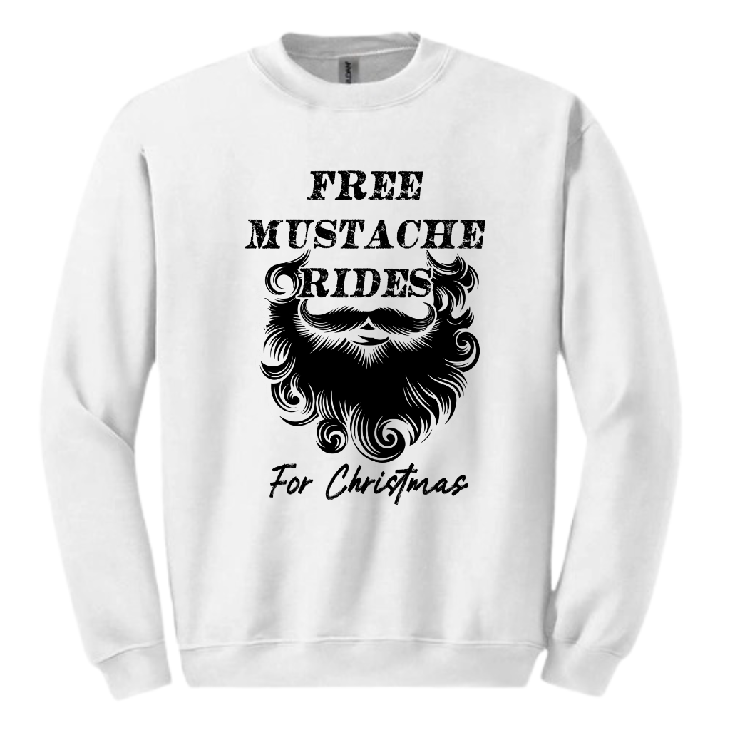 Free Mustache rides For Christmas